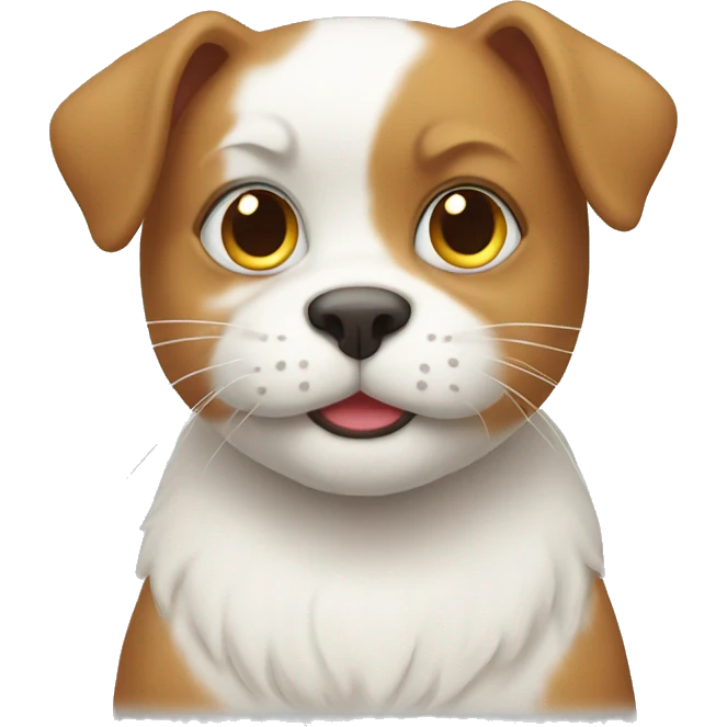 Cat of dog  emoji