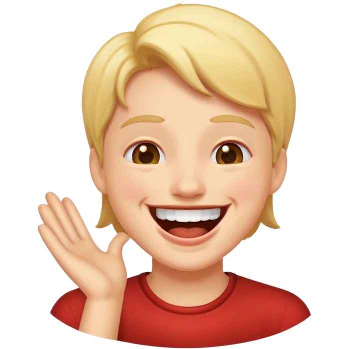 laughing at joke at ar emoji