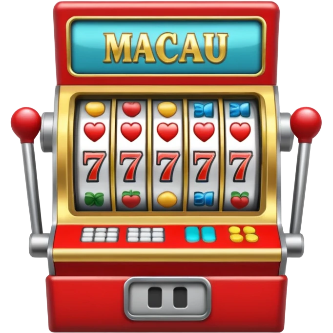 Slot machine, macau, thailand emoji