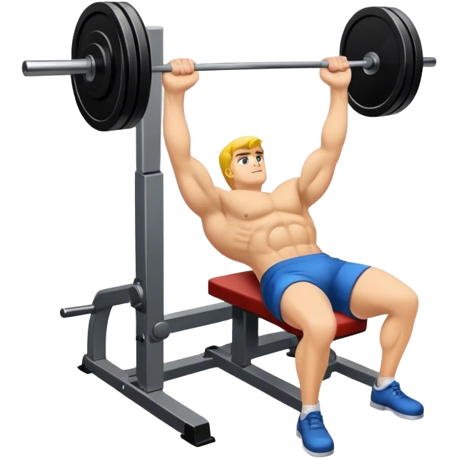 close-grip flat-benchpress emoji