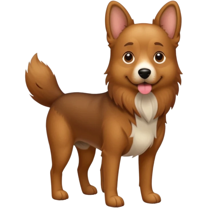 Dog with big  penis emoji