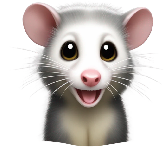 Opossum emoji