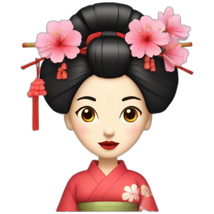 geisha emoji