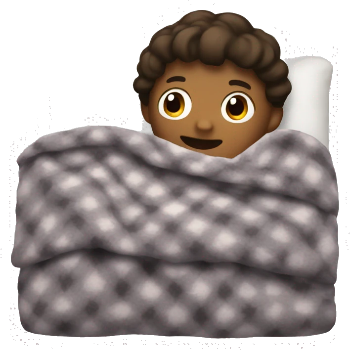 Cozy blanket emoji