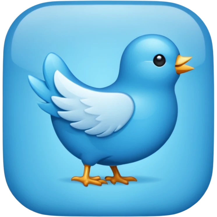 X twitter icon emoji