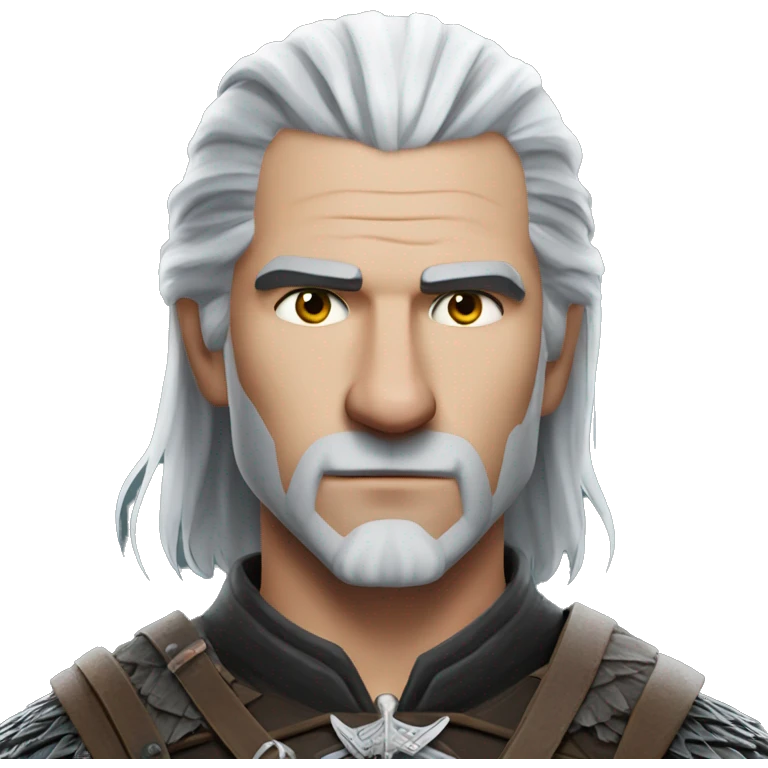 Geralt of Rivia emoji