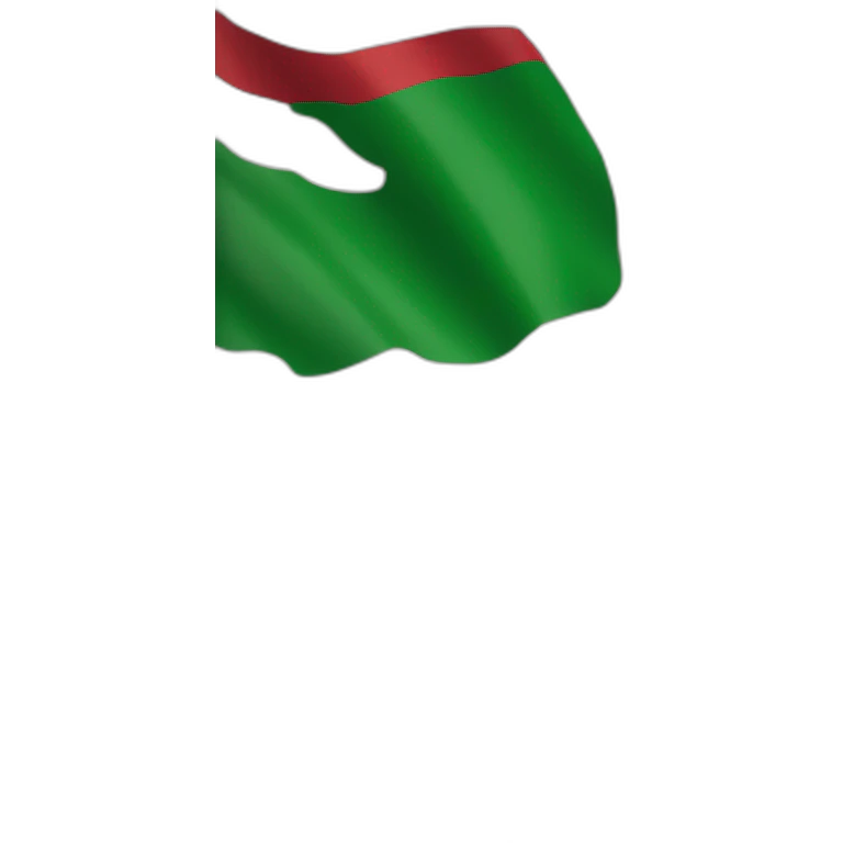 Le drapeau de l'Algérie emoji