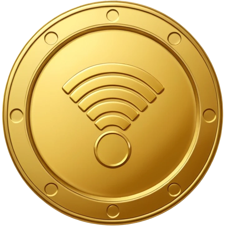 wifi money coin emoji