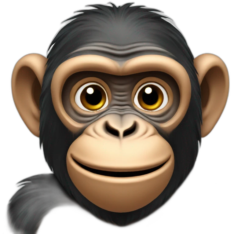 chimp emoji