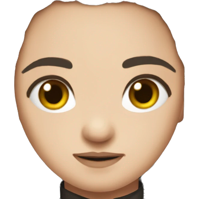 arya stark long hair emoji