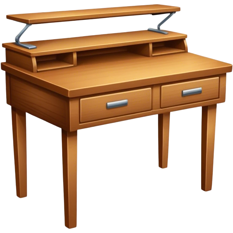 desk with nothing on it  emoji