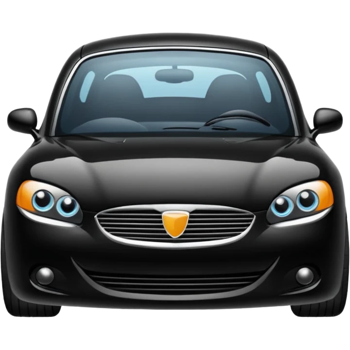 black  car  emoji