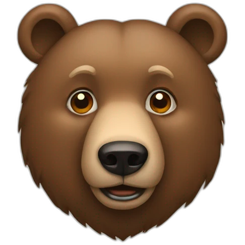 The-bear emoji