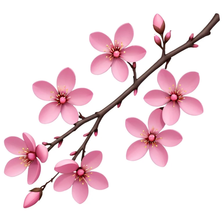 sakura branch emoji