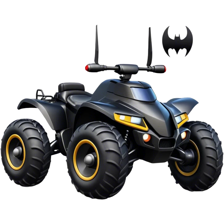 batmobile atv quad emoji