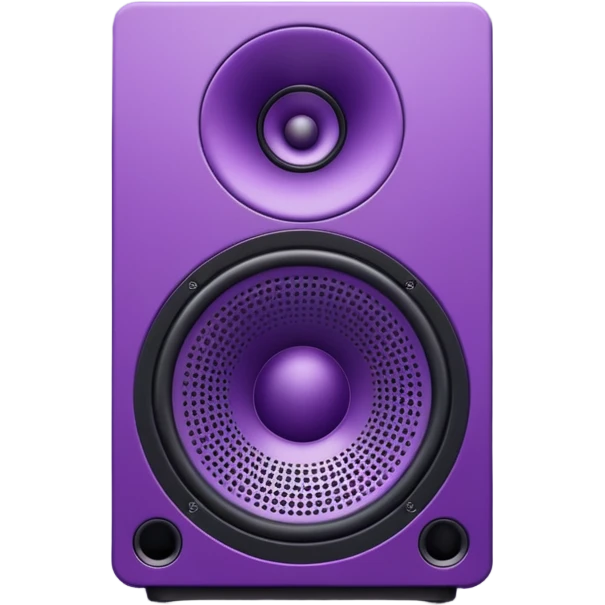 Purple Funktion-One Evo 7 loudspeaker emoji