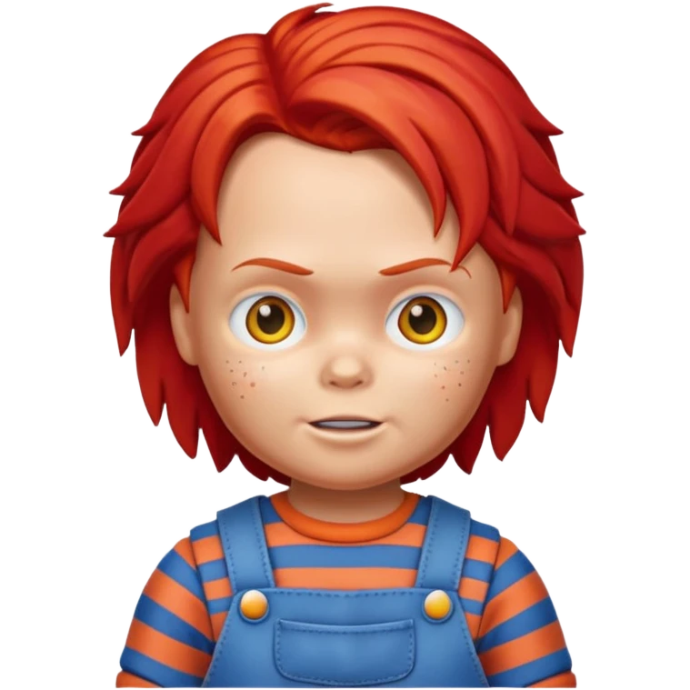 Un emojin de chuky emoji