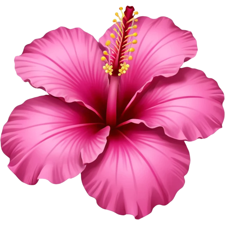 Pink Hibiscus  emoji