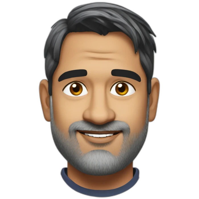 mahendra singh dhoni emoji