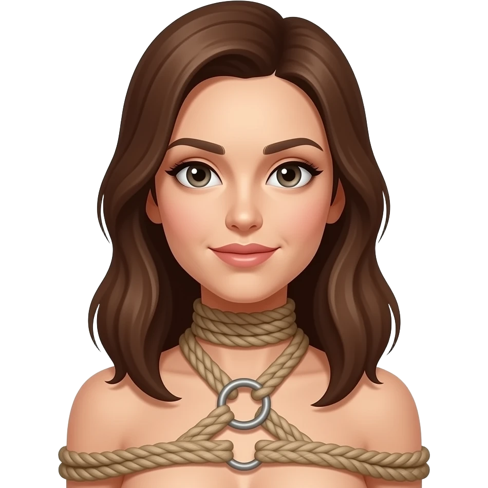Bondage nude emoji