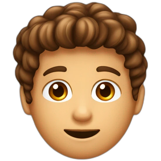 Ragazzo biondo poco bronzato che bacia ragazzo bronzato con capelli marroni scuri emoji