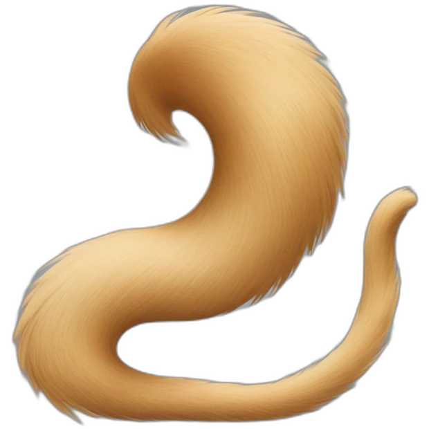 dog's tail emoji
