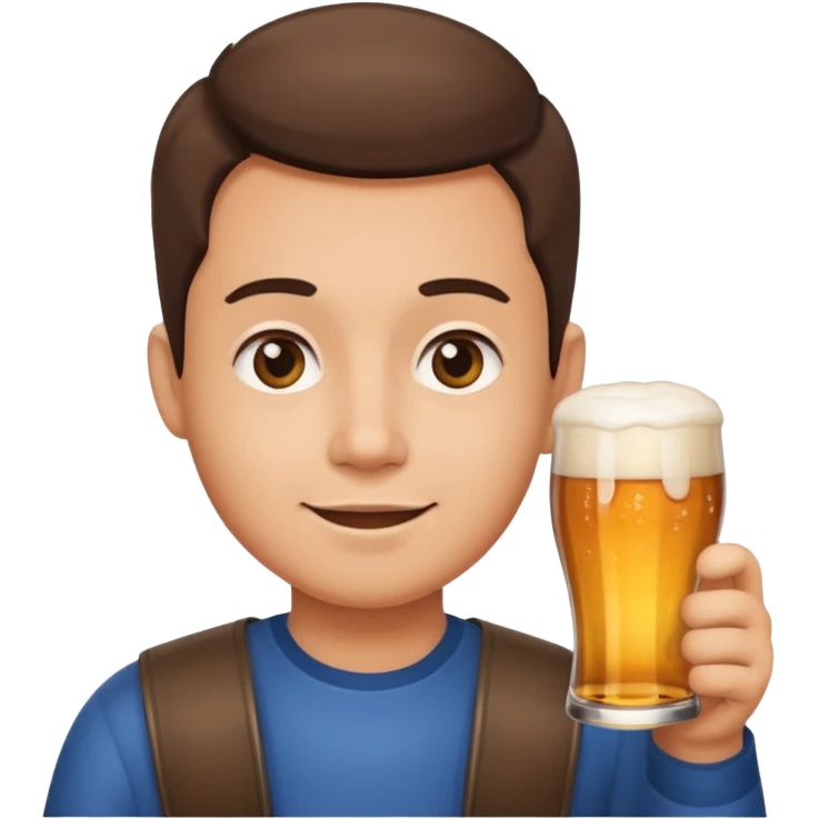 🤤+🍺 emoji