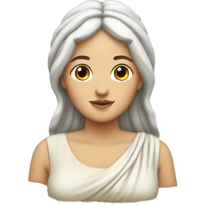 white ancient greek woman pregnant emoji