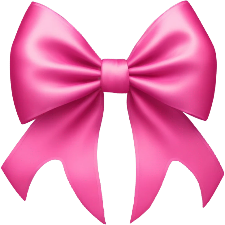 pink bow emoji