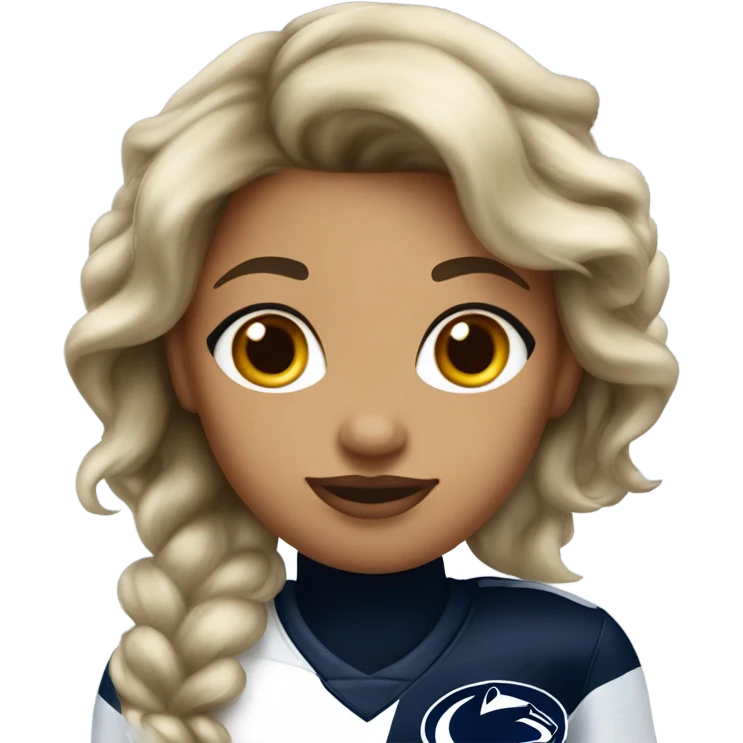 penn state jersey girl nina long emoji