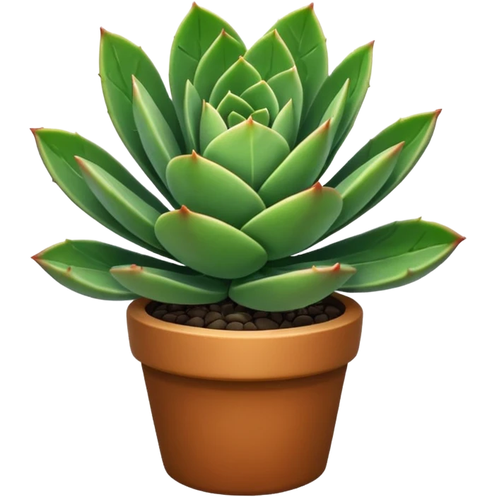 Succulent with long shoot emoji