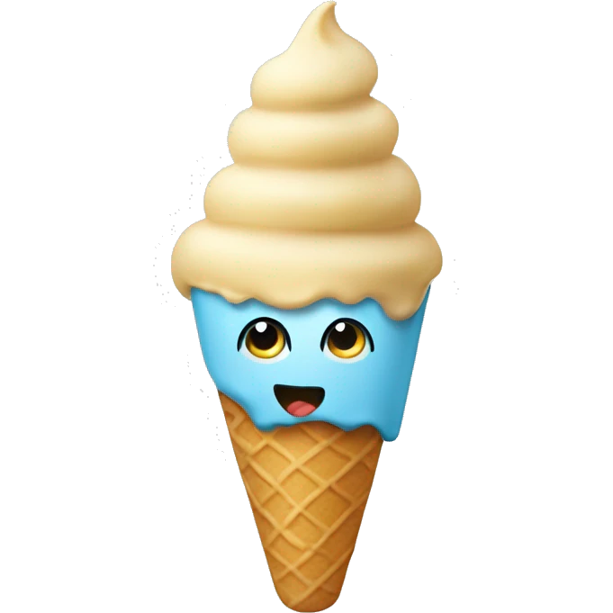Ice cream emoji