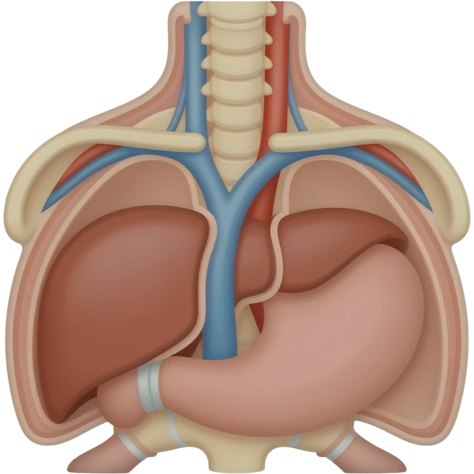 bile del fegato in anatomia emoji