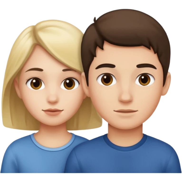 boy with girl behind emoji