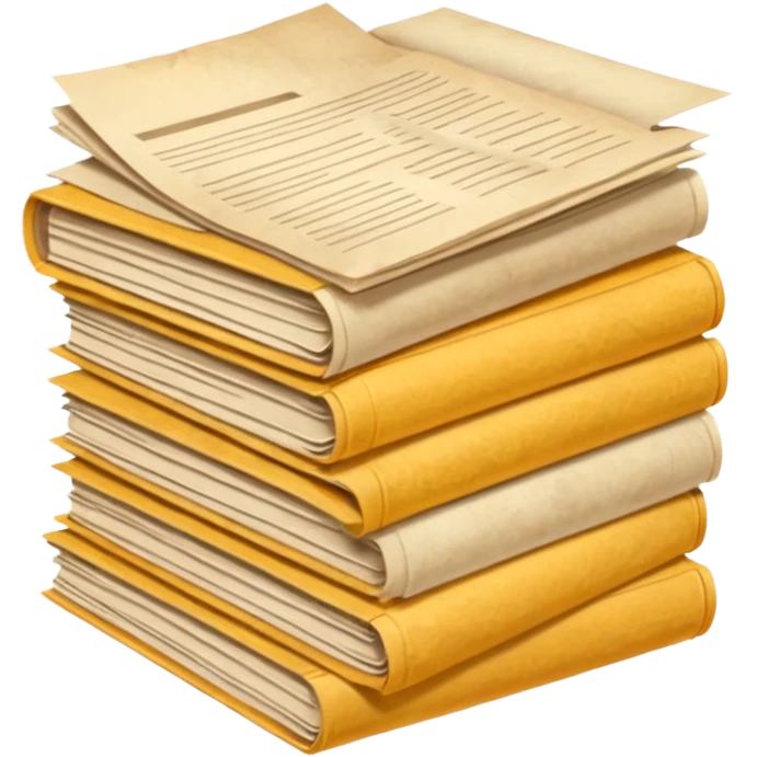 Pile of papers emoji