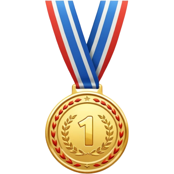 Медаль за 1 место emoji