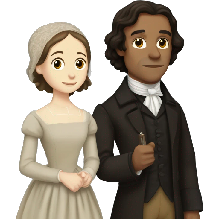 Jane Eyre and mr Rochester emoji