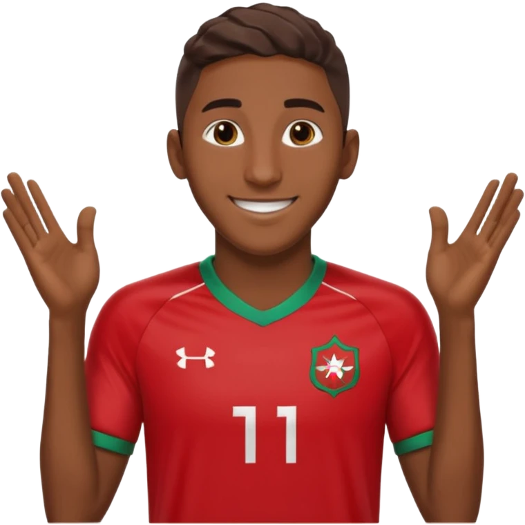 Hakimi goal in maroco emoji