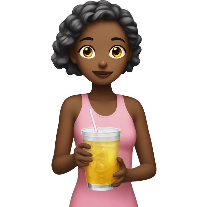 girl drink emoji