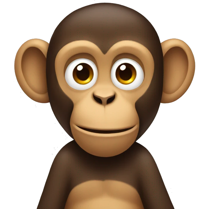 monkey covering his ears  emoji