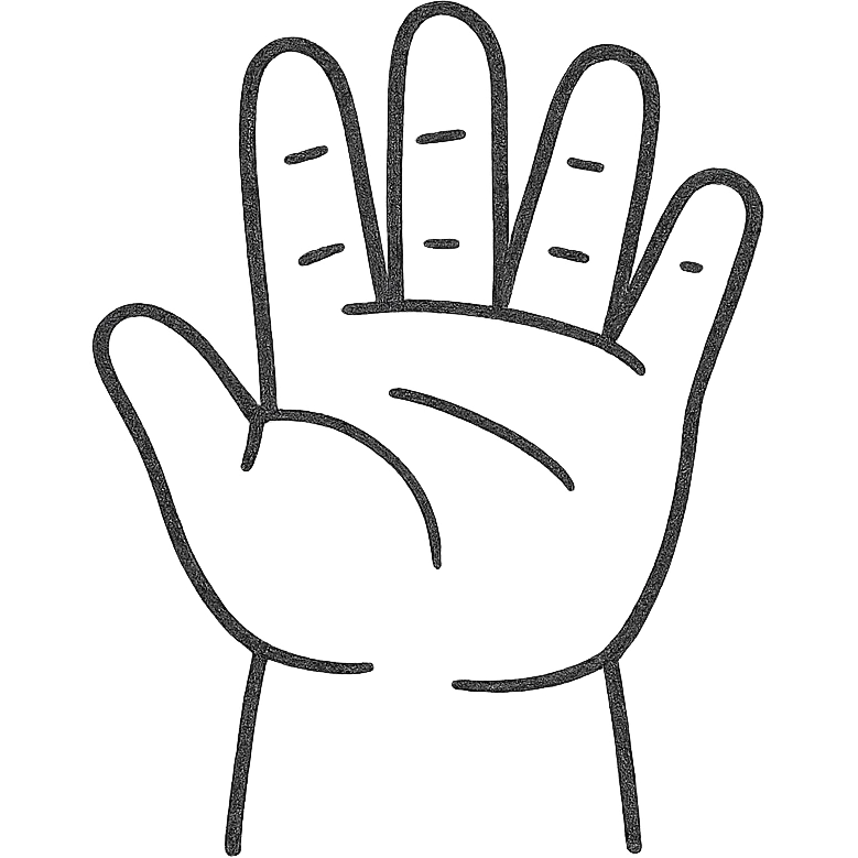 ash baby hand drawn outlined icon emoji