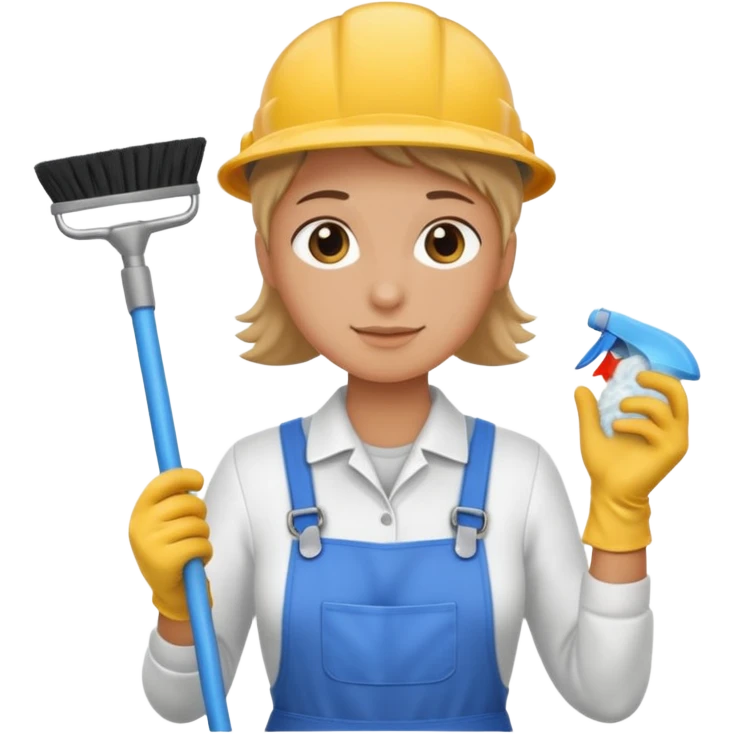 Cleaning emoji