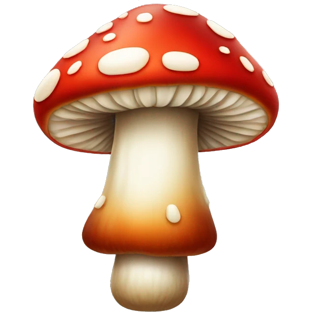 mushroom red emoji