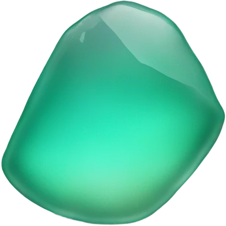 Sea glass emoji