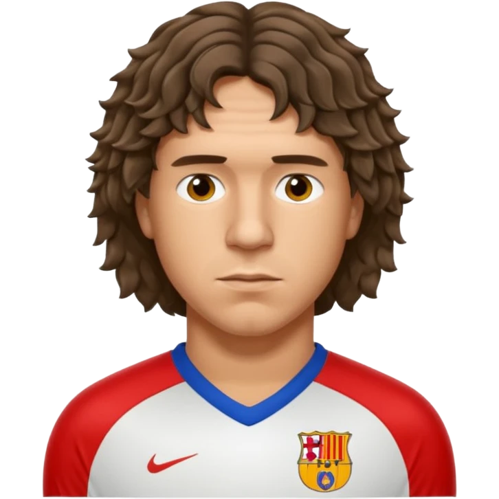 Puyol football player emoji