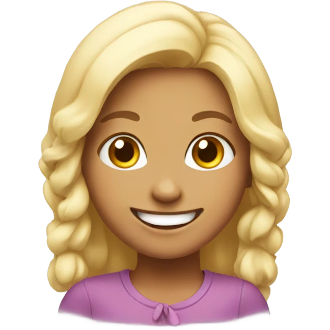 happy girl emoji