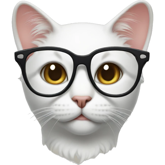 cat with glasses emoji