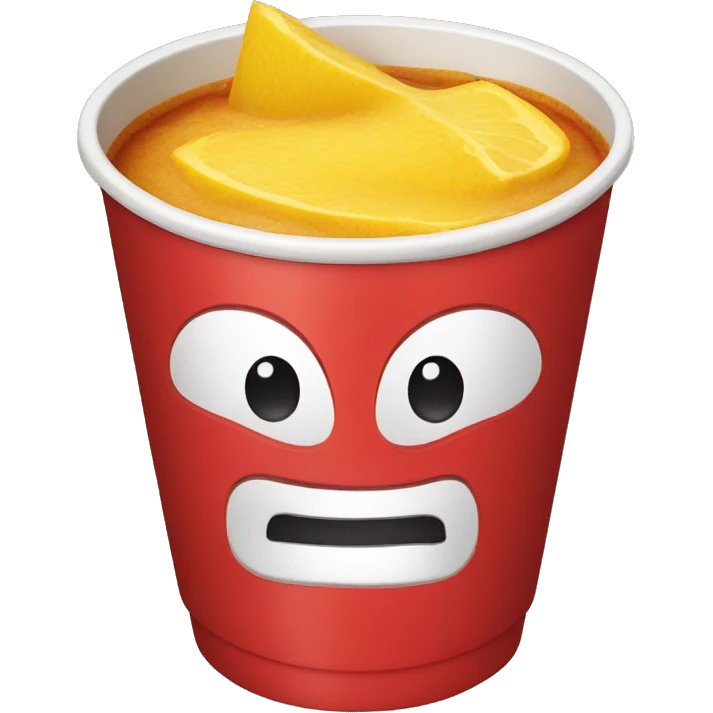 red plastic cup emoji