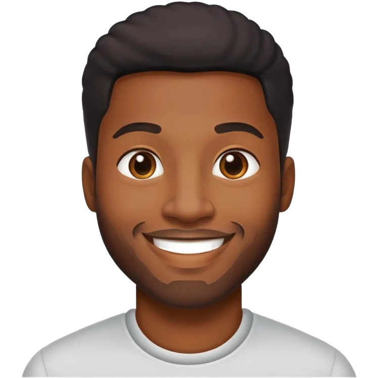 Handsome black boyfriend  emoji
