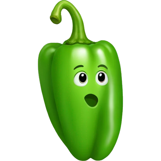 pepper green emoji